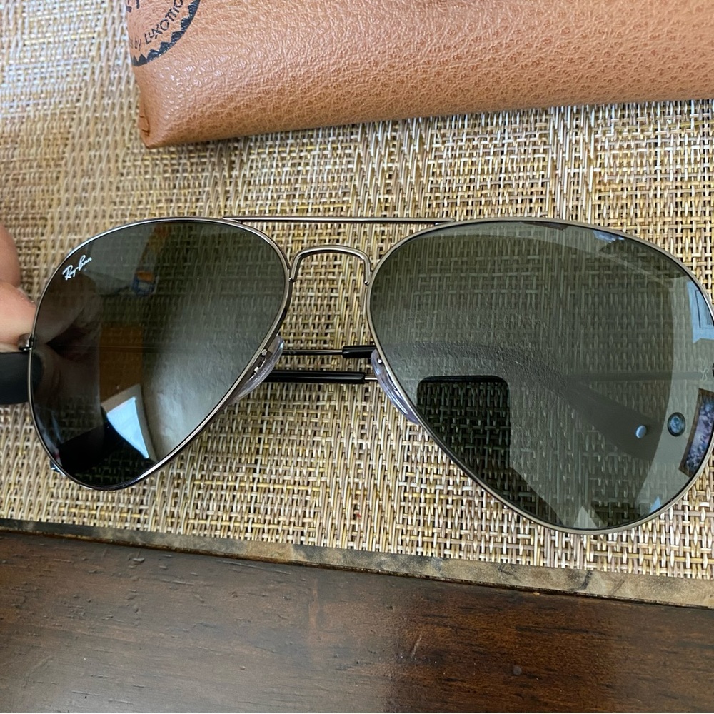 Mens aviator metal sunglasses - Picture 5 of 5